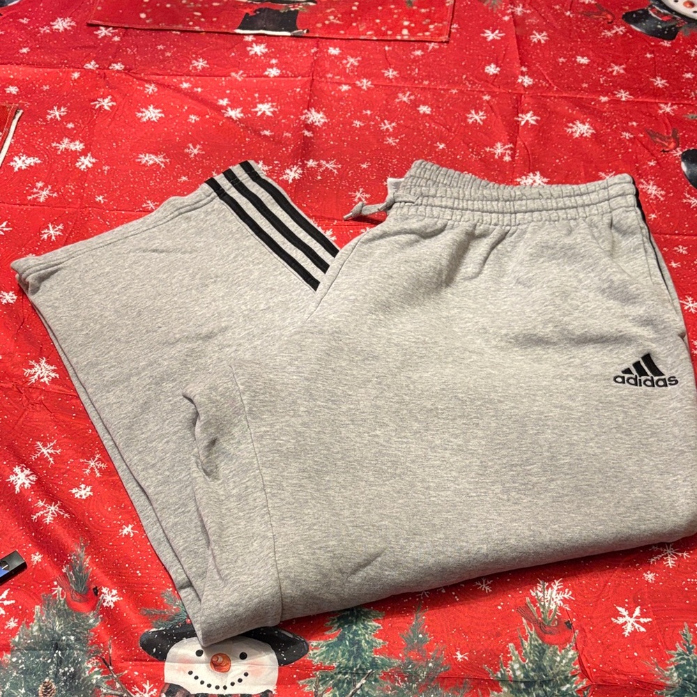 Adidas Light Gray Sweatpants